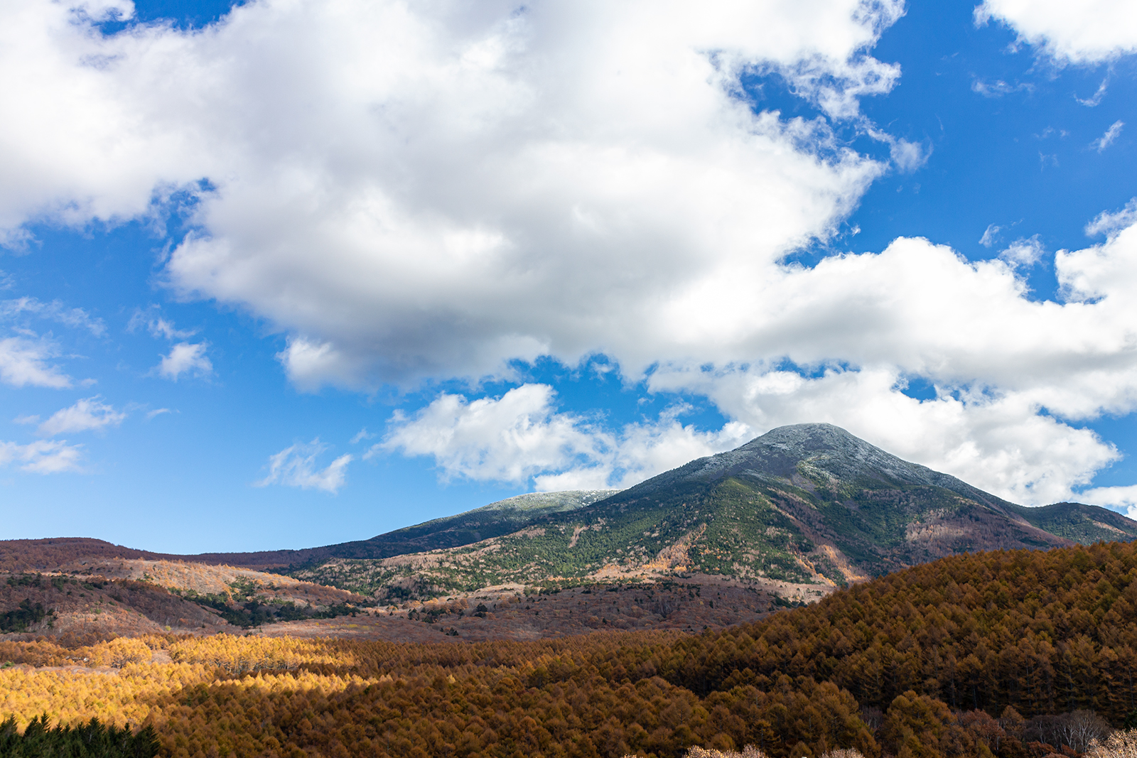 信州にある日本百名山のひとつ蓼科山登山についての画像