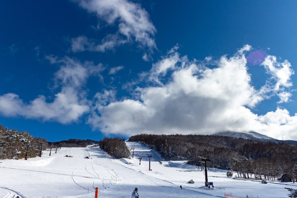 2019年12月23日（月）現在の白樺高原国際スキー場の様子
