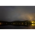 2020年8月31日、信州たてしな白樺高原にある女神湖からの夜空