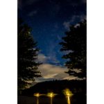 2020年9月6日、信州たてしな白樺高原にある女神湖畔からの夜空